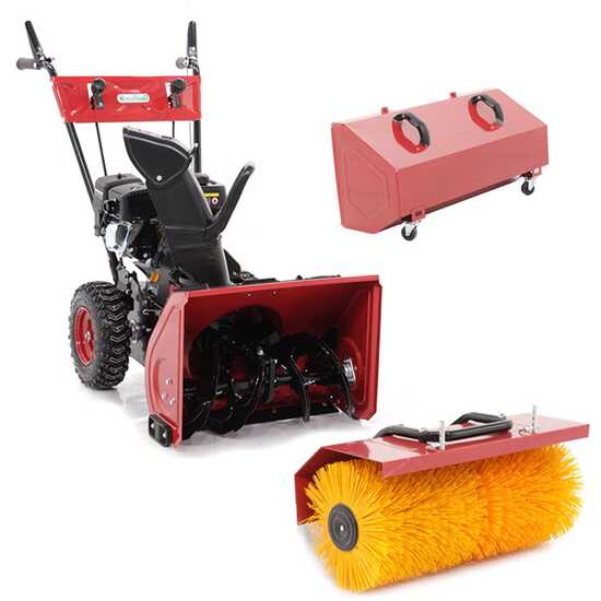 GeoTech SS 680 WL EVO - Quitanieves de gasolina - Multifunci&oacute;n - Loncin H200
