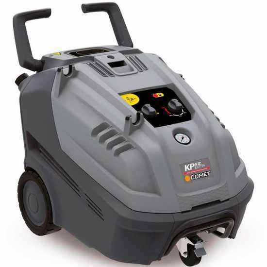 Hidrolimpiadora de agua caliente trif&aacute;sica Comet KP EXTRA 5.12 12/180 T -  bomba en lat&oacute;n