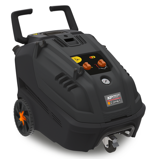 Hidrolimpiadora de agua caliente trif&aacute;sica Comet KP PRO EXTRA 5.12 12/200 T - bomba en lat&oacute;n