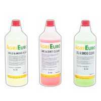 Juego 3 detergentes profesionales para hidrolimpiadoras para la limpieza de exteriores y afines, 3 frascos de 1 l