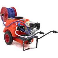 Comet MC 25 - Carretilla fumigadora - Carro Dal Degan con dep&oacute;sito 150 L - Honda GP 160