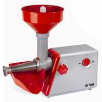 Trituradora de tomate el&eacute;ctrico ARTUS S25, para hacer pur&eacute; de tomate, potencia motor de 385 W