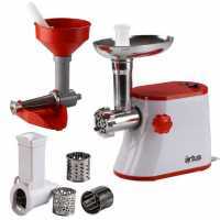 Artus K15 - Trituradora de tomate - Picadora de carne - Rallador de queso/verduras - 250W