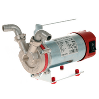 Rover Marina Mini Novax 20 - Bomba eléctrica de trasiego en aleación antioxidante - 12 V - Con Power Command