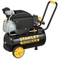 Stanley Fatmax D211/8/24s - Compresor el&eacute;ctrico con ruedas - Motor 2 HP - 24 l - aire comprimido