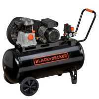 Black &amp; Decker BD 220/50 2M - Compresor de aire el&eacute;ctrico monof&aacute;sico de correa - Motor 2 HP - 50 L