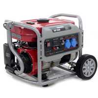 GeoTech Pro GGP 3500 - Generador de corriente con ruedas y AVR 3 kW - Continua 2.8 kw Monof&aacute;sica