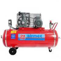 Airmec CR 204 K18+C TP - Compresor de aire de correa - Motorel&eacute;ctrico trif&aacute;sico - dep&oacute;sito 200 l