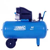 Abac Estoril L30P - Compresor de aire el&eacute;ctrico con ruedas - Motor 3 HP - 90 L