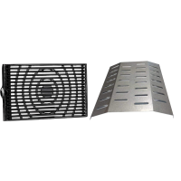 Parrilla en fundici&oacute;n adicional + difusor de calor para barbacoa Adelaide 3 Classic L