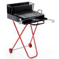 Premium Line Small - Barbacoa de le&ntilde;a y carb&oacute;n plegable