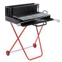 Premium Line Medium - Barbacoa de le&ntilde;a y carb&oacute;n plegable