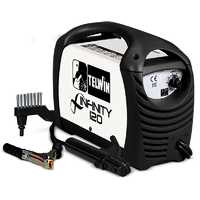 Soldadora inverter de electrodo de corriente continua Telwin Infinity 120 - 80 A - con Kit