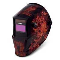 M&aacute;scara profesional autom&aacute;tica de casco para soldadura Telwin Stream Flame - MMA, TIG, MIG