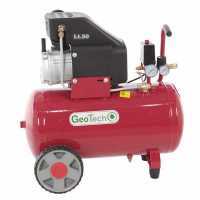 GeoTech AC 50.8.20 - Compresor de aire el&eacute;ctrico 50 l aire comprimido - Motor 2 HP