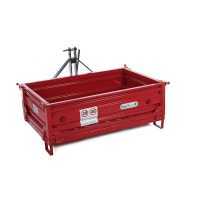 Caj&oacute;n de transporte para tractor GeoTech TRP 140 - basculante - 3 laterales abatibles