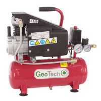 GeoTech AC9-8-15 - Compresor el&eacute;ctrico compacto port&aacute;til - Motor 1.5 HP - 9 l aire comprimido