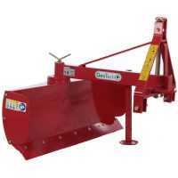 Cuchilla niveladora para tractor GeoTech DL160 giratoria de 360&deg; y brazo orientable