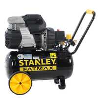 Stanley Sil Air 244/24 - Compresor de aire el&eacute;ctrico monof&aacute;sico silencioso, sin aceite - Motor 1.5 HP - 24 L