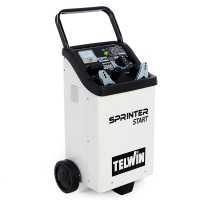 Telwin Sprinter 6000 Start - Cargador de bater&iacute;a para coche y arrancador - bater&iacute;a12/24V, 20 a 1550 Ah