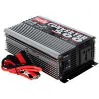 Telwin Converter 500 -Transformador de corriente inverter da 12V DC a 230V AC - potencia 500 W