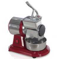 Premium Line Basic Red Vintage - Rallador el&eacute;ctrico de mesa - Aluminio fundido a presi&oacute;n - 350W