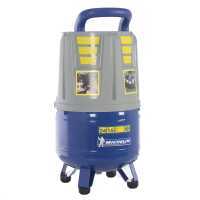 Michelin MVX 24 - Compresor de aire el&eacute;ctrico port&aacute;til monof&aacute;sico, sin aceite - Motor 1.5 HP - 24 L