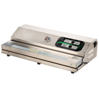 Envasadora al vac&iacute;o MINI Euro 360 INOX + vacu&oacute;metro - Barra de soldadura de 37 cm