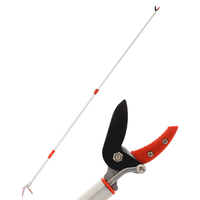 Stocker Art. 510 - Tijeras de podar con p&eacute;rtiga tel&eacute;scopica 180-300 cm - corte de yunque - orientable