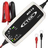 CTEK MXS 7.0 - Cargador de bater&iacute;a 12 V - 8 etapas autom&aacute;ticas - autocaravanas, todo terrenos, barcos, coches