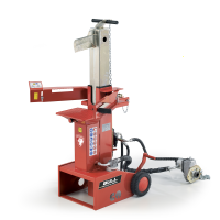 Ceccato BULL SPLT12 - Rajadora de le&ntilde;a para tractor - Vertical