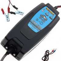 Deca SM 608 - Cargador de batería automático para coche - 6V - batería para coche y moto hasta 35 Ah