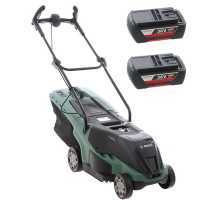 Cortac&eacute;sped el&eacute;ctrico 2 bater&iacute;as 2 Ah BOSCH UniversalRotak 36-560 - saco de recogida 38 cm