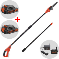 Black &amp; Decker GPC1820L20-QW - Podadora de bater&iacute;a con p&eacute;rtiga 18V 2Ah + bater&iacute;a 18V 2Ah gratis