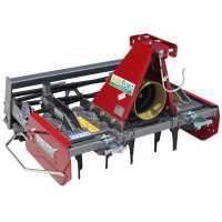 Grada rotativa RF110 - ancho de trabajo 110 cm - 10 cuchillas Serie ligera - Rodillo de jaula