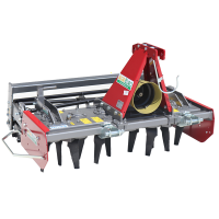 Grada rotativa RF130 - ancho de trabajo 130 cm - 12 cuchillas Serie ligera - Rodillo de jaula