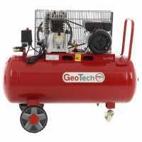 Geotech BACP100-8-2 - Compresor el&eacute;ctrico de correa - Motor 2 HP - 100 l - potencia 8 bar