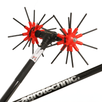 Ripartrak Agrotechnic X.4 Full Carbon - Vareador de aceitunas el&eacute;ctrico - p&eacute;rtiga de carbono de 200 cm - ligero