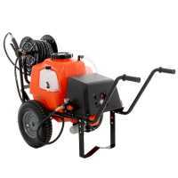 Carretilla fumigadora el&eacute;ctrica de bater&iacute;a Stocker 12V de 60 L