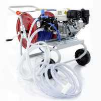Comet MC 25 - Motobomba fumigadora con carro - Motor de gasolina Honda GP 160