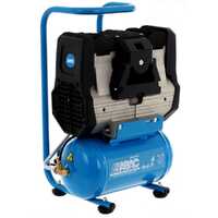 ABAC START SILENT OS7P - Compresor de aire el&eacute;ctrico monof&aacute;sico silencioso, sin aceite - Motor 0.75 HP - 6 L