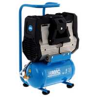 ABAC START SILENT OS15P - Compresor de aire el&eacute;ctrico monof&aacute;sico silencioso, sin aceite - Motor 1.5 HP - 6 L