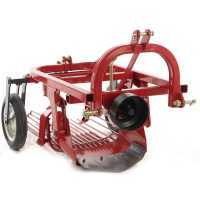 GeoTech-Pro PD-50N - Arrancador de patatas - Para patatas, cebollas y ajo - Cribas oscilantes - Para tractores con enganche de tres puntos