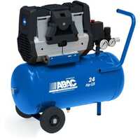 ABAC POLE POSITION OS15P - Compresor de aire el&eacute;ctrico monof&aacute;sico silencioso, sin aceite - Motor 1.5 HP - 24 L