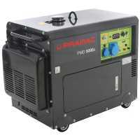 Pramac PMD5000s - Generador de corriente silencioso di&eacute;sel con AVR 5 kW - Continua 4.2 kW Monof&aacute;sica