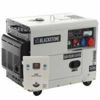 Blackstone SGB 8500-3 D-ES - Generador de corriente di&eacute;sel silencioso con AVR 6.3 kW - Continua 6 kW Trif&aacute;sica + ATS