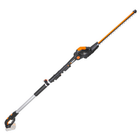 Worx WG252E.9 - Cortasetos el&eacute;ctrico de bater&iacute;a con p&eacute;rtiga telesc&oacute;pica - BATER&Iacute;A Y CARGADOR NO EST&Aacute;N INCLUIDOS