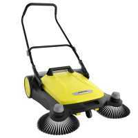 K&auml;rcher S 6 Twin - Barredora manual de empuje con recogedor altura regulable - dep&oacute;sito 38 litros
