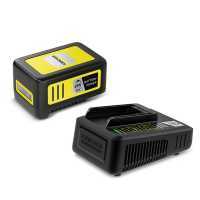 Starter Kit Cargador de bater&iacute;as y bater&iacute;a Karcher de 18 V y 5 Ah