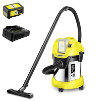 Karcher WD 3 Premium Battery 36 V -Aspirador de polvo multifunci&oacute;n a bater&iacute;a - s&oacute;lidos, l&iacute;quidos y soplador